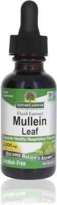 NATURE'S ANSWER, MULLEIN LEAF Atemfunktion 2000mg 30ml SUPER PREIS - Bild 1 von 4
