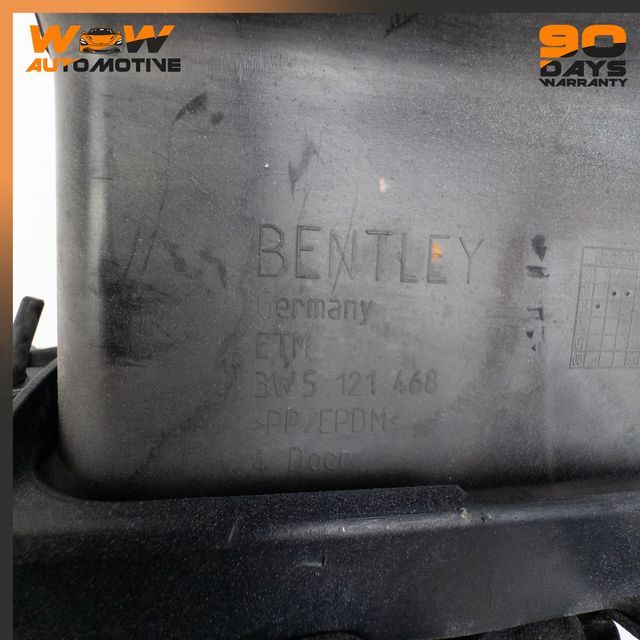 06-13 BENTLEY CONTINENTAL FLYING SPUR FRONT RIGHT AIR GUIDE CHARGE AIR COOLER OE
