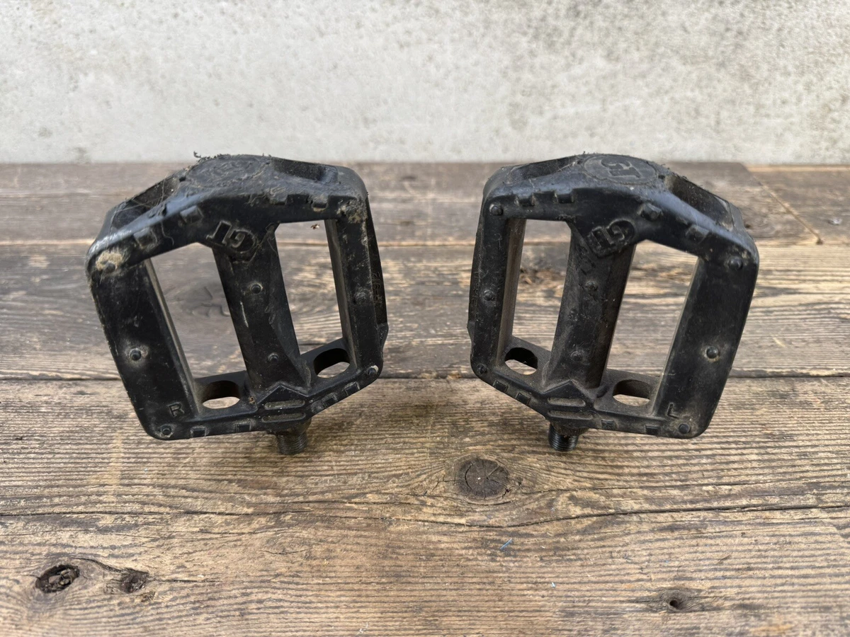 Vintage GT Pedals 1/2 Old School BMX Vélo Plateforme Mid