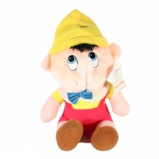 Walt Disney's Animated Film Classic Pinocchio Plush Stuffed Toy Doll 1985 VTG