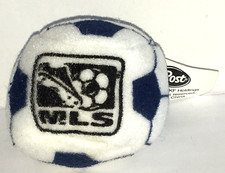 MLS Major League Soccer BEAN BAG Soccer Ball POST CEREAL 2004 Hacky Sack BLUE