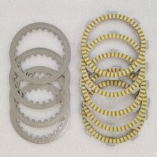 Clutch Friction Steel Plates Kit for Honda XR200 XR200R 80-02 SL100 SL125 70-73
