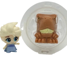 Mashems Capsule Figures Display Inserts 2 Pieces T-Rex Elsa Series 1