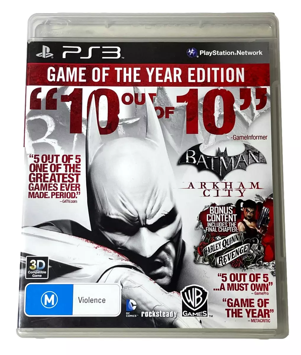 Batman Arkham City - Game of the Year Edition