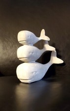 Vintage Whale Figures