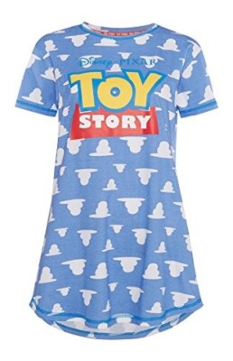 PRIMARK L DISNEY TOY STORY NACHTHEMD NACHTWÄSCHE BAUMWOLLE SOMMER NACHTHEMD DAMEN