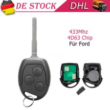 3Tasten Funk Schlüssel Fernbedienung für Ford Fiesta Focus Galaxy B C-Max Mondeo