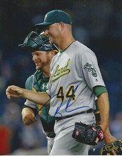 Ryan Madson  Autographed 8x10 Oakland Athletics Free Shipping #S1075