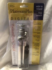 New Sunpak Platinum Plus Mini D Camera Tripod 11.5" 360 Movement with Pouch