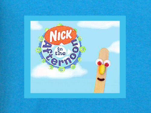 Nick in the Afternoon Stick Stickly Nickelodeon Retro T-Shirt - Picture 2 of 18