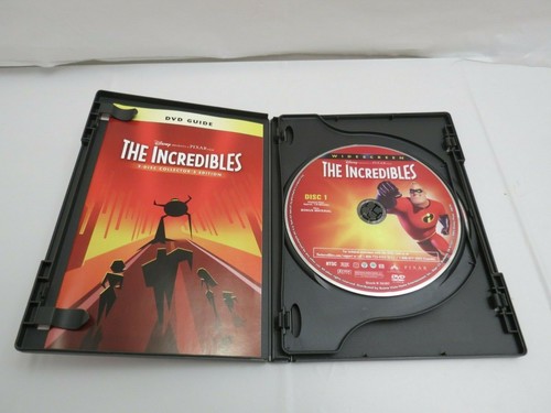 DISNEY THE INCREDIBLES 2 DISC COLLECTOR'S EDITION DVD MOVIE WIDESCREEN - Imagen 3 de 3