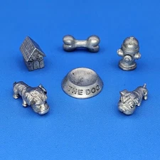 Monopoly The Dog Artlist Collection Replacement Pieces – Movers Tokens