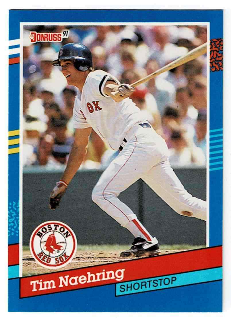 1991 Donruss Tim Naehring #367 Boston Red Sox