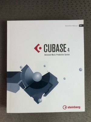 Cubase 4 Extended 600-page Operating Manual in English | eBay