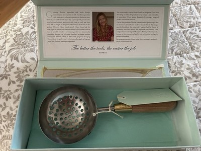 Burgon & Ball Sophie Conrad Potting Sieve In Original Box, Unused