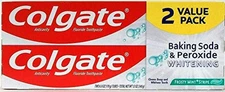 Colgate Baking Soda Peroxide Whitening Toothpaste 12 oz Frosty Mint Flavor