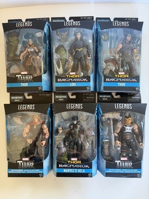 Marvel Legends 2017: BAF Hulk - Complete Set of 6 - Mighty Thor / Ragnarok Set