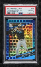 2021 Donruss Optic Blue Pandora Prizm 10/99 Fernando Tatis Jr PSA 10 GEM MT 1n86