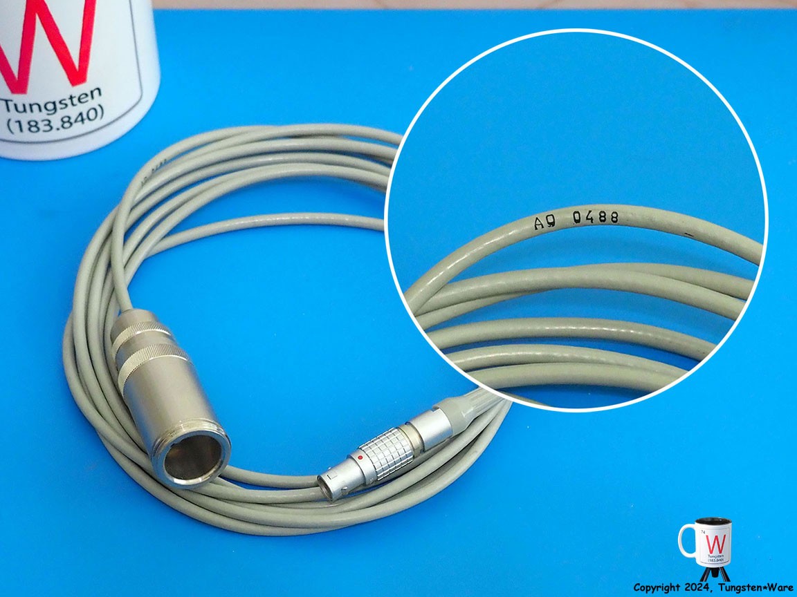 RARE! NOS (New) Bruel & Kjaer AO-0488 Cable-Adapter 7-pin Female Socket to LEMO