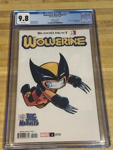 Wolverine Blood Hunt #1 CGC 9.8 Skottie Young Big Marvel Variant Cover 2024 WP