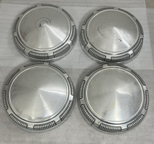 Aluminum Mopar Plymouth Dodge Poverty Dog Dish Hub Caps Center Caps 9 Inch