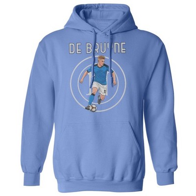 De Bruyne Inspired - Napoli Soccer Fans Tribute Unisex Hooded Sweatshirt