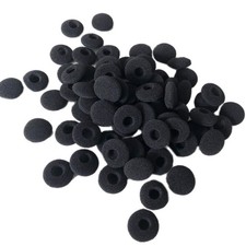 50Pcs Headset Earpiece Protector Caps Flexible Earphone Tip Pad Sponge Cover
