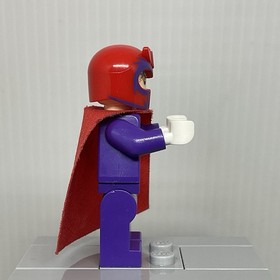 LEGO Marvel X-Men sh0119 Magneto Dark Purple Outfit Minifigure 76022 Note