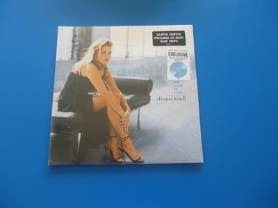 Diana Krall The Look of Love LP (2024) NEW Blue Vinyl Shrink Wrap Tear