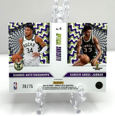 その他 Giannis Antetokounpo Silver Prizm Optic 2021 Optic Giannis Antetokounmpo Silver Prizm Holo Base #29