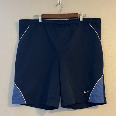 Vintage Y2K Two Tone Blue Nike Athletic Shorts Men s L Fits Up To 40  Waist Read