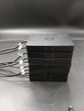 Lot of 7 Dell WD15 K17A USB-C Docking Station K17A001 Black Used - Tested