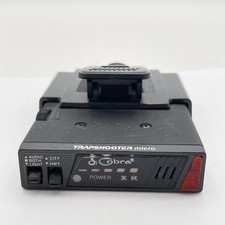 Vintage Cobra Trapshooter Micro Radar Detector RD3160 12V Car X UNTESTED