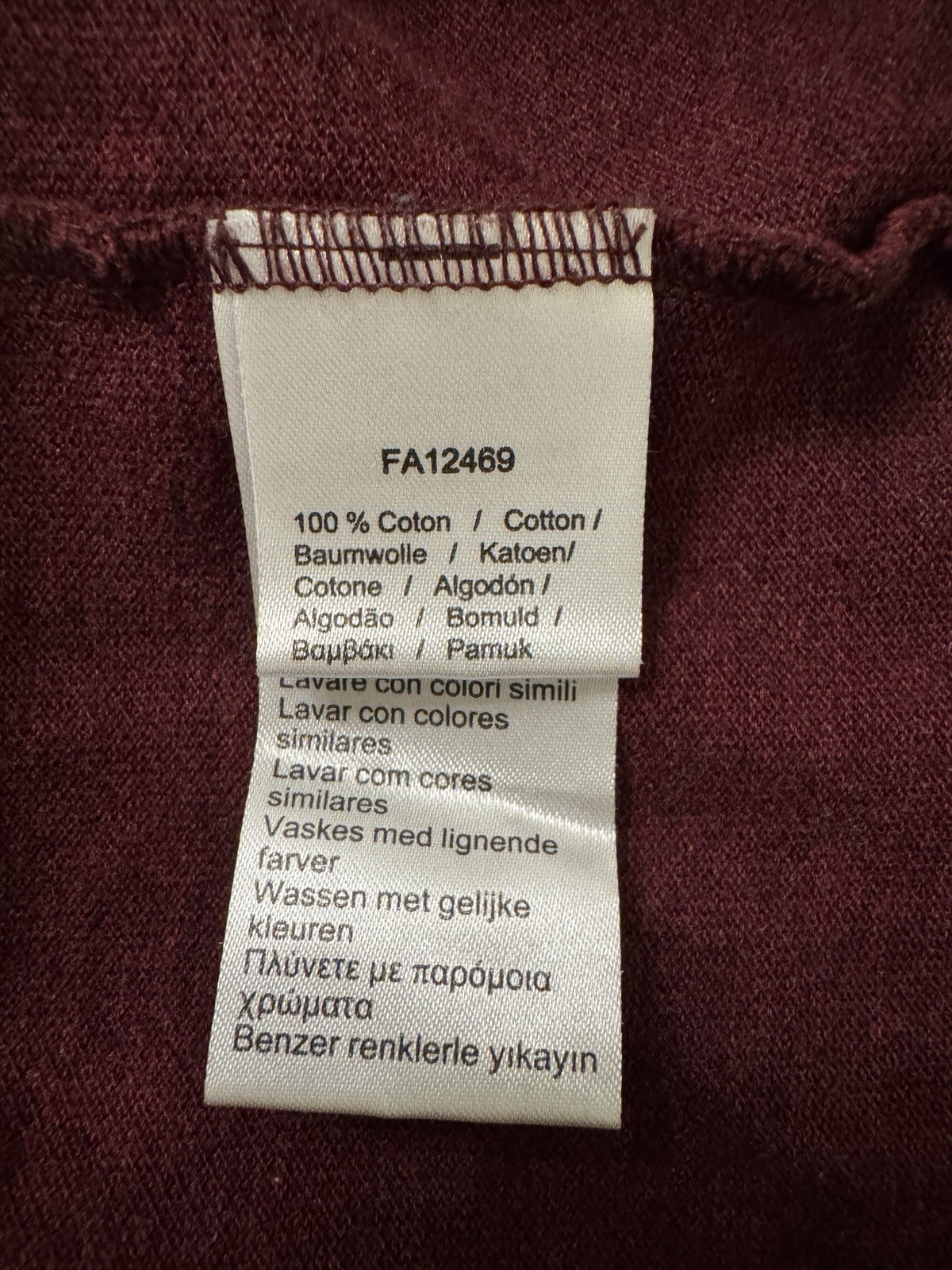 Lacoste Men's Short Sleeve Burgundy Red Cotton Polo Shirt Slim Fit Size M/EUR 4 thumbnail 4