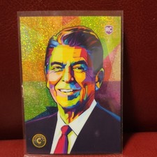 Cardsmiths Currency Cred Ronald Reagan Rookie #4 2024 Non-Sport Trading Card