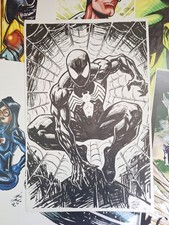 Spider-Man 11x17 Original Art Signed by Artis...