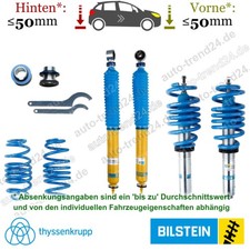 Bilstein B16 Fahrwerk 20-50mm & 30-50mm Tieferlegung für Audi A5 8T3 2007-2017