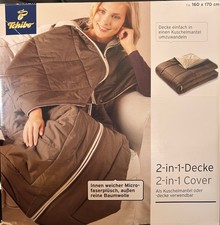2 in 1 Kuscheldecke Kuschelmantel OVP Marke Tchibo Decke Cover