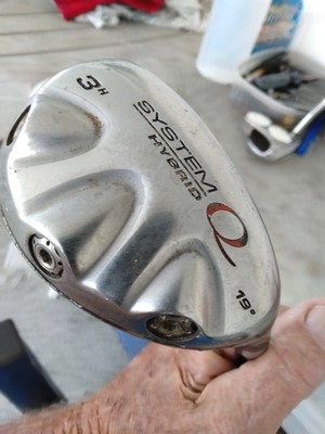 Power Play System Q, R H. 3-Hybrid, 19°, Graphite, 40.35''.