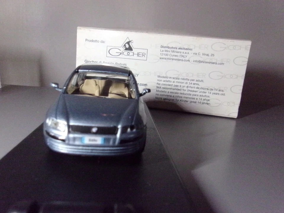GIOCHER  Fiat. Stilo berlina 5 porte  scale 1/43  Made in Italy - Immagine 2 di 4