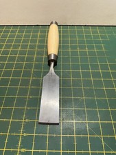 Rare in UK 40 mm Slender Kaufmann (Gemany) Chisel With Newly Turned Beech Handle