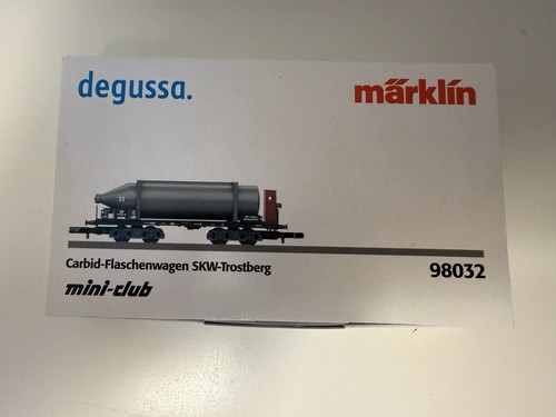 Märklin Mini Club 98032 Carbid Flaschenwagen SKW Trostberg Neu Ovp 82092 DB | Condition: Neu