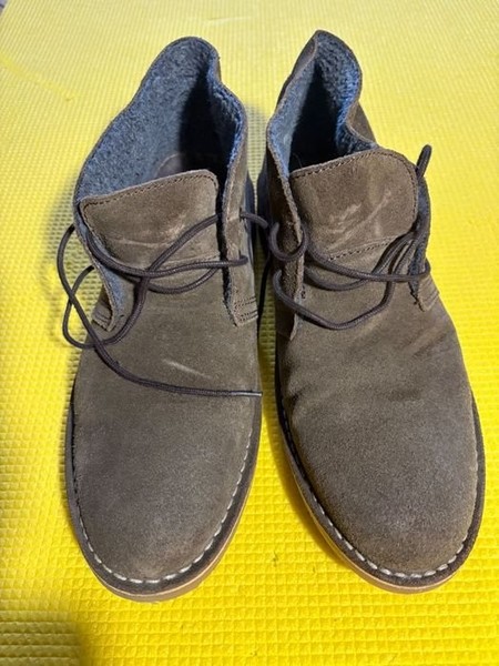 Men Selected Homme Heels Brown Suede 44