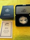 2010-W $1 Proof American Silver Eagle in Original Box w/ COA