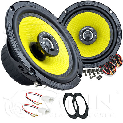 GROUND ZERO LAUTSPRECHER für FORD PUMA I 1997-2001 Heck Seite 2-Wege 130W #BNB0