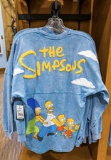 The Simpsons Family Universal Studios Spirit Jersey S M L XL Galaxy Bart Homer