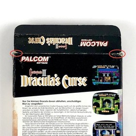 [] European version Famicom NES Castlevania Ⅲ Dracula's Curse / Akumajou