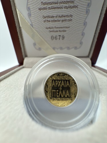 Griechenland 50 Euro Gold Münze 2012 Pella - Bild 2 von 3