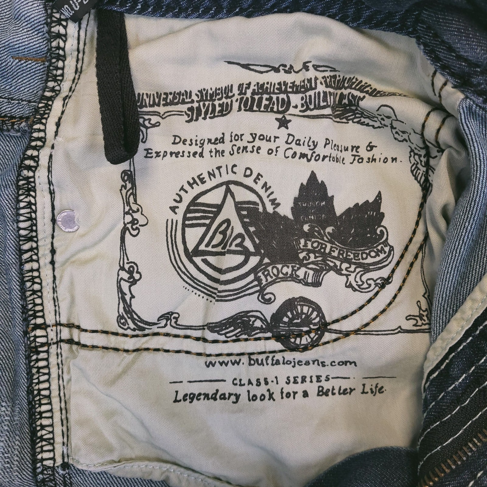 Buffalo David Bitton Driven Basic Straight Men 40… - image 5