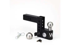 Weigh Safe AWS4-2 4" Drop, 2" Shank Aero Hitch w/Built-In Scale 2" 12.5K GTW